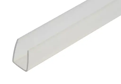 Perfil U 10mm 2.10m